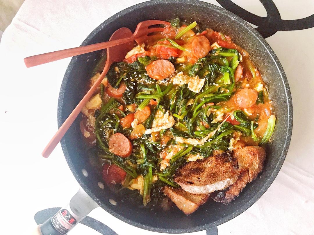 番茄烩炖糙米饭（本土·西班牙海鲜饭）