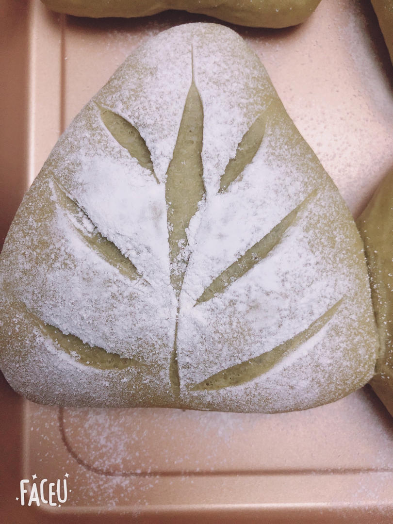 抹茶蜜豆乳酪软欧