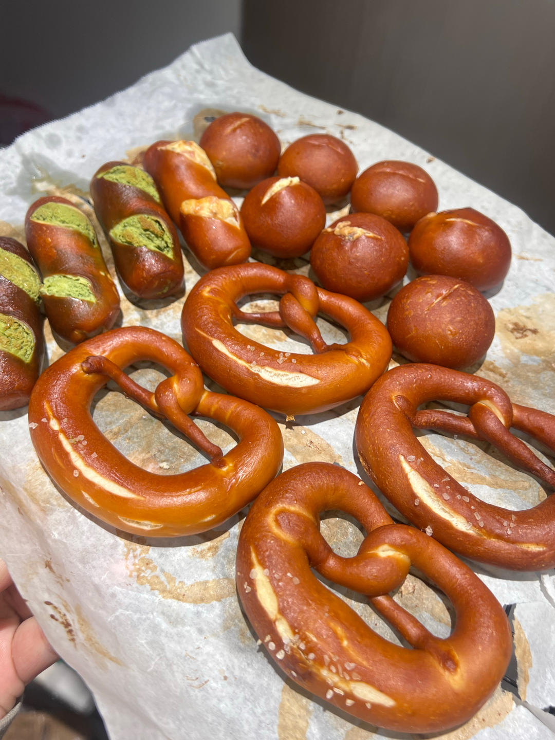 最详细的碱水包 【德国结面包 布雷结面包】有关碱水面包Brezel的一切 Bretzel Brezen Pretzel