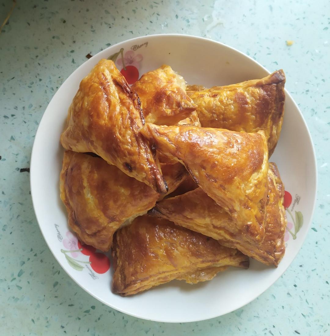 不用开酥，不用揉面，也能做香甜酥脆的苹果派