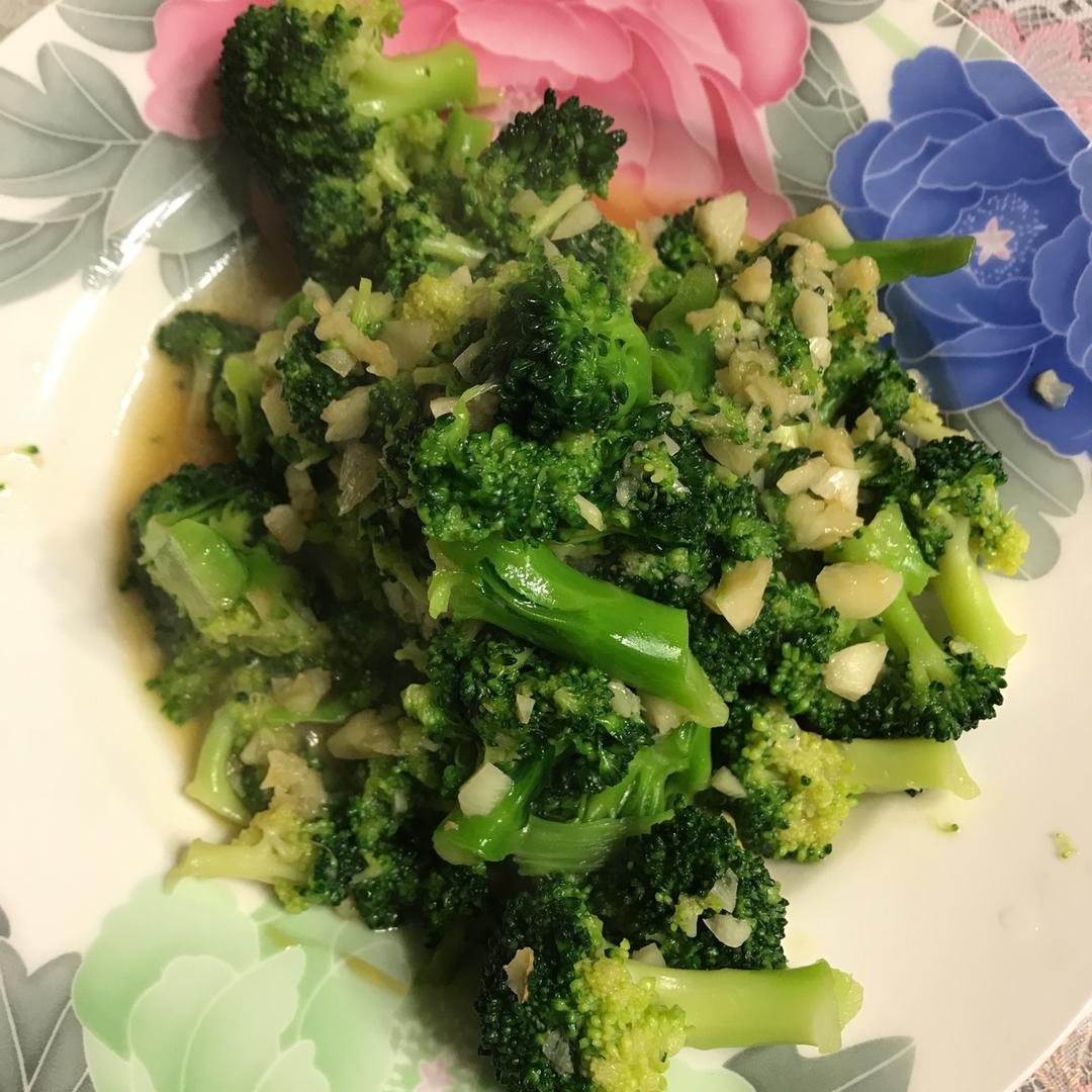蚝油蒜蓉西兰花