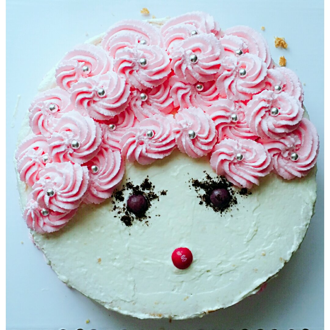 新手简单裱花蛋糕送妈妈