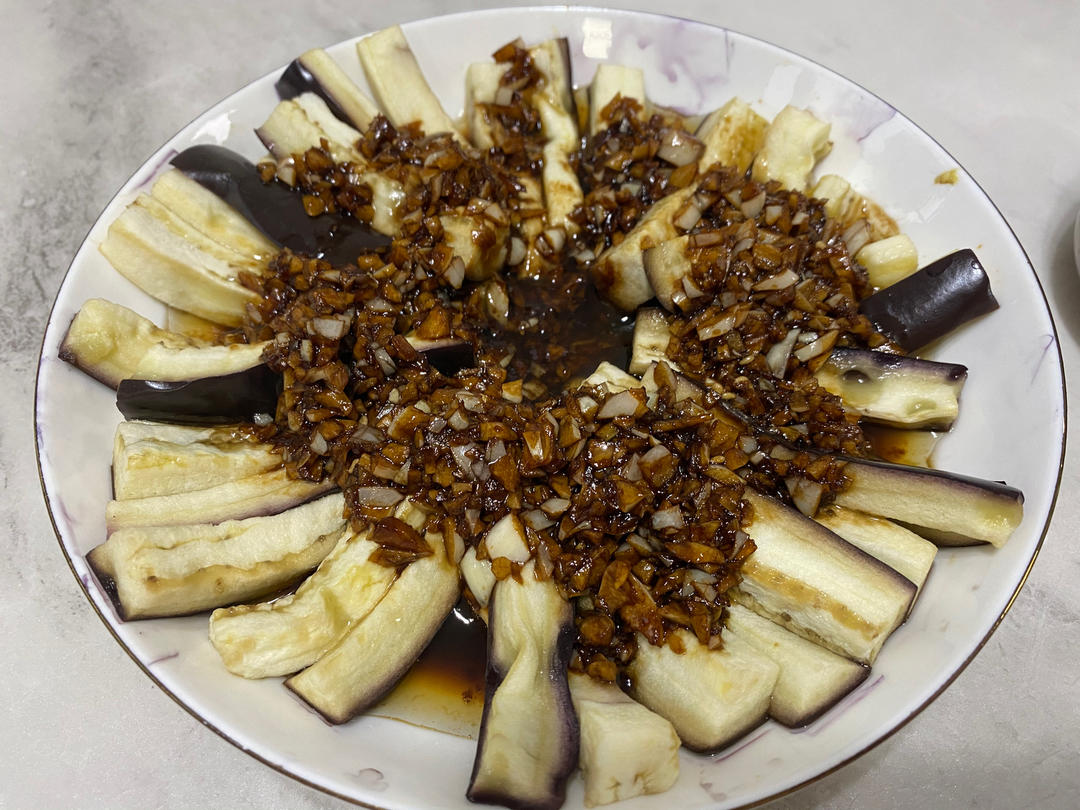 蒜香蒸茄子