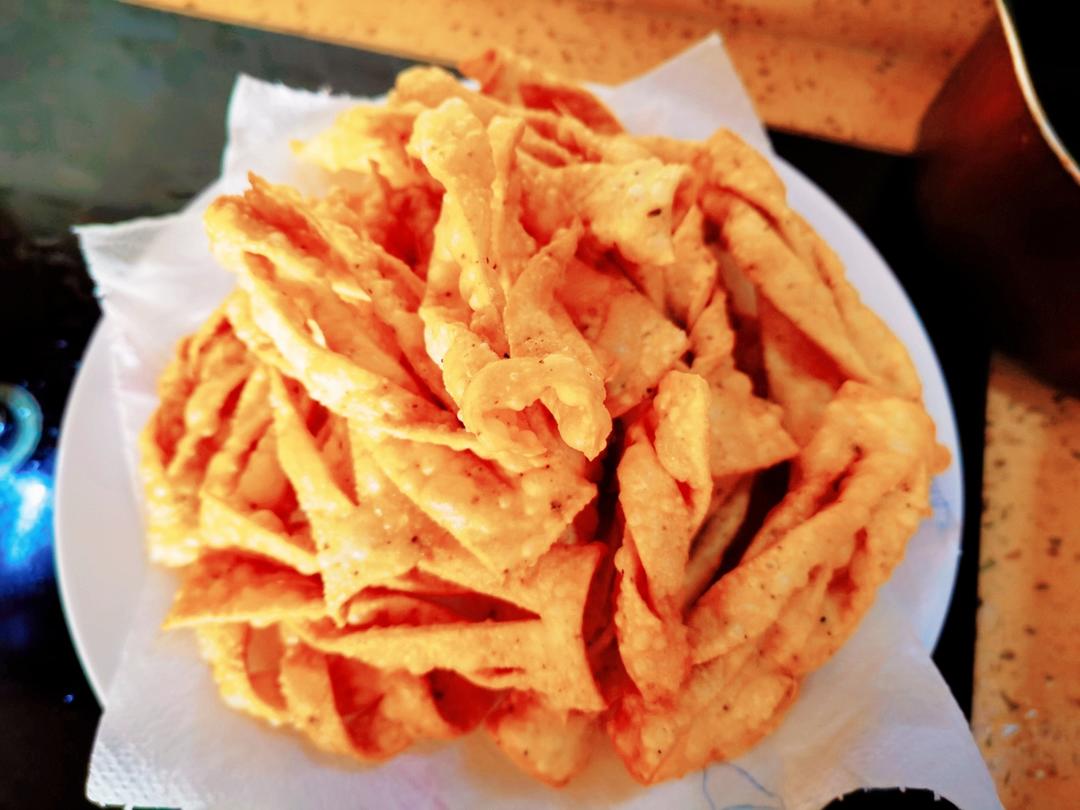 儿时年味  一口酥脆的椒盐排叉