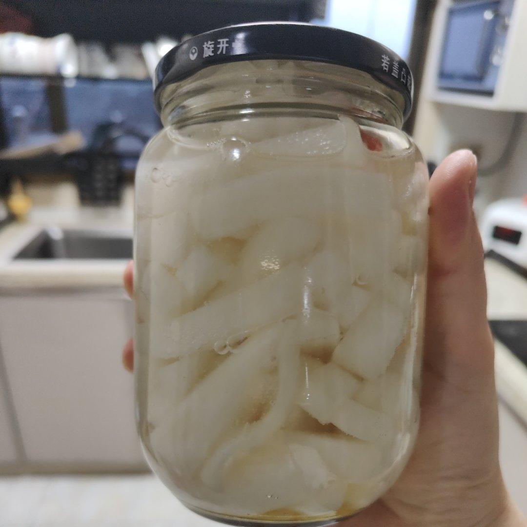🔥绝了！酸辣爽脆又开胃，雪碧青柠泡萝卜