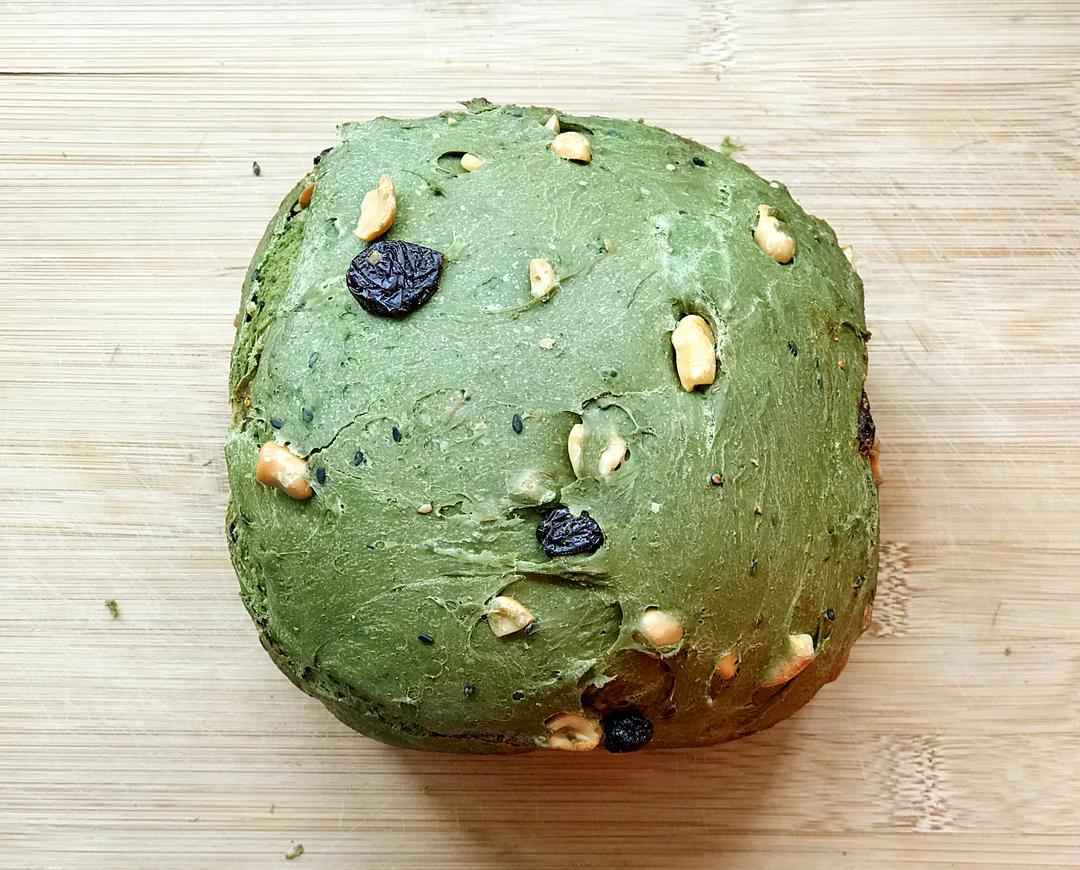 全麦抹茶面包的做法步骤图 怎么做好吃 低脂健康食谱 下厨房