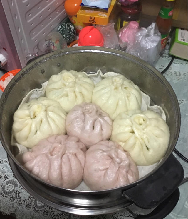 手工包子（肚脐包）