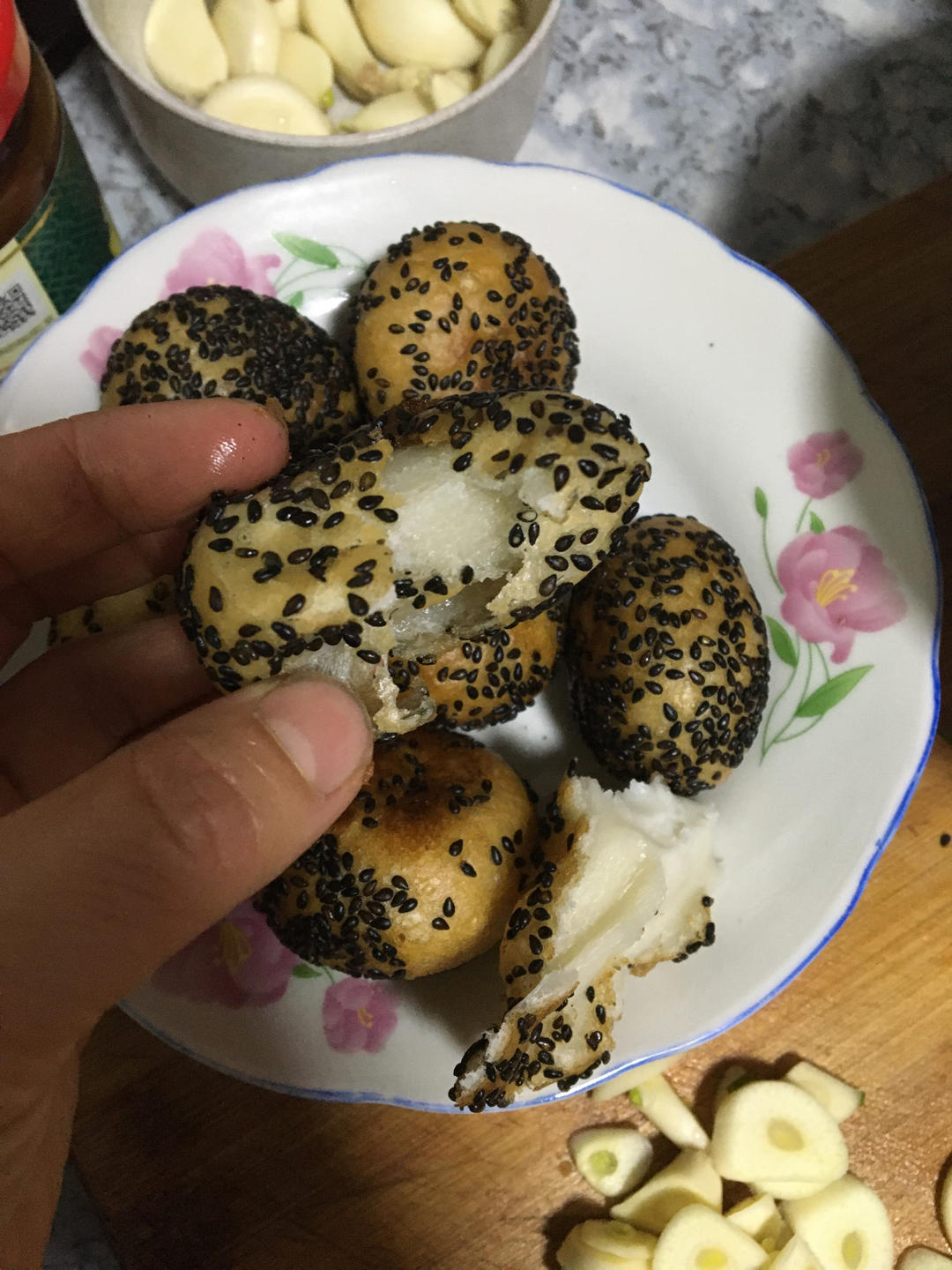 空心麻团