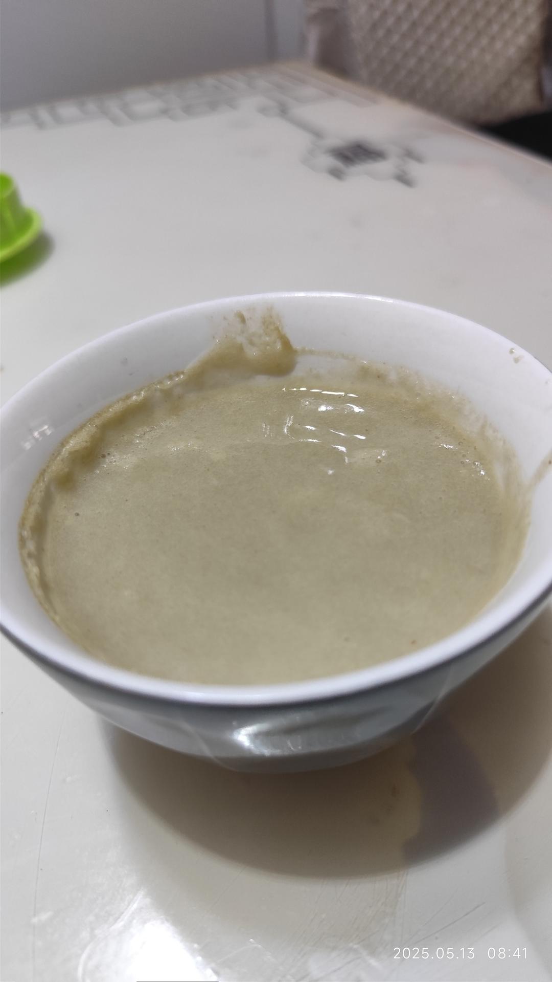 细腻丝滑解暑降燥的奶香绿豆沙