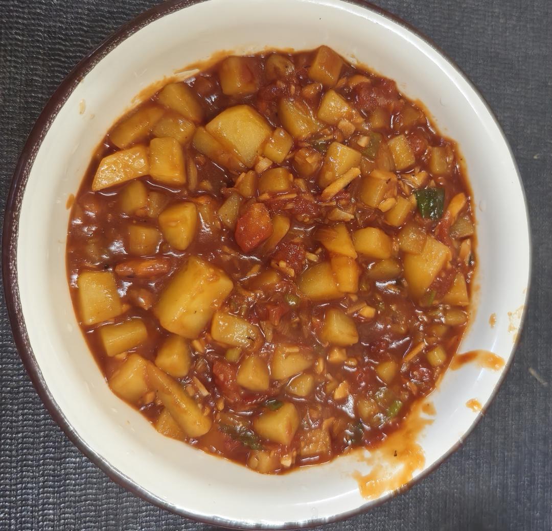 番茄土豆丁