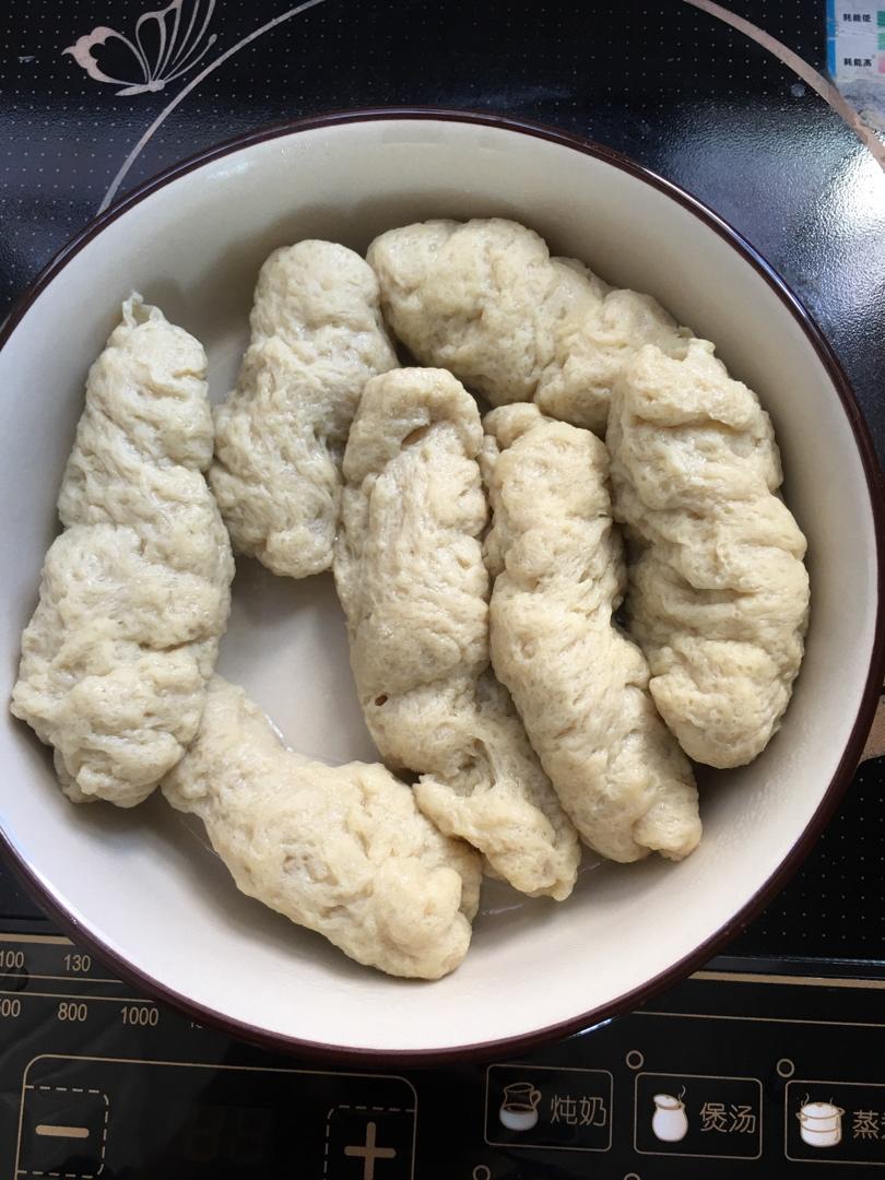 自制烤面筋加凉皮