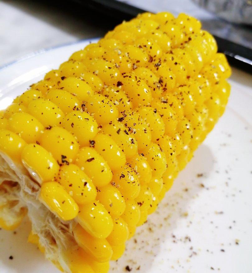 奶香烤玉米