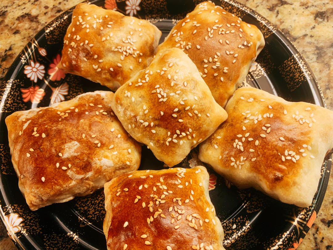 qq空间用户wbtp做的正宗新疆羊肉烤包子烤箱版