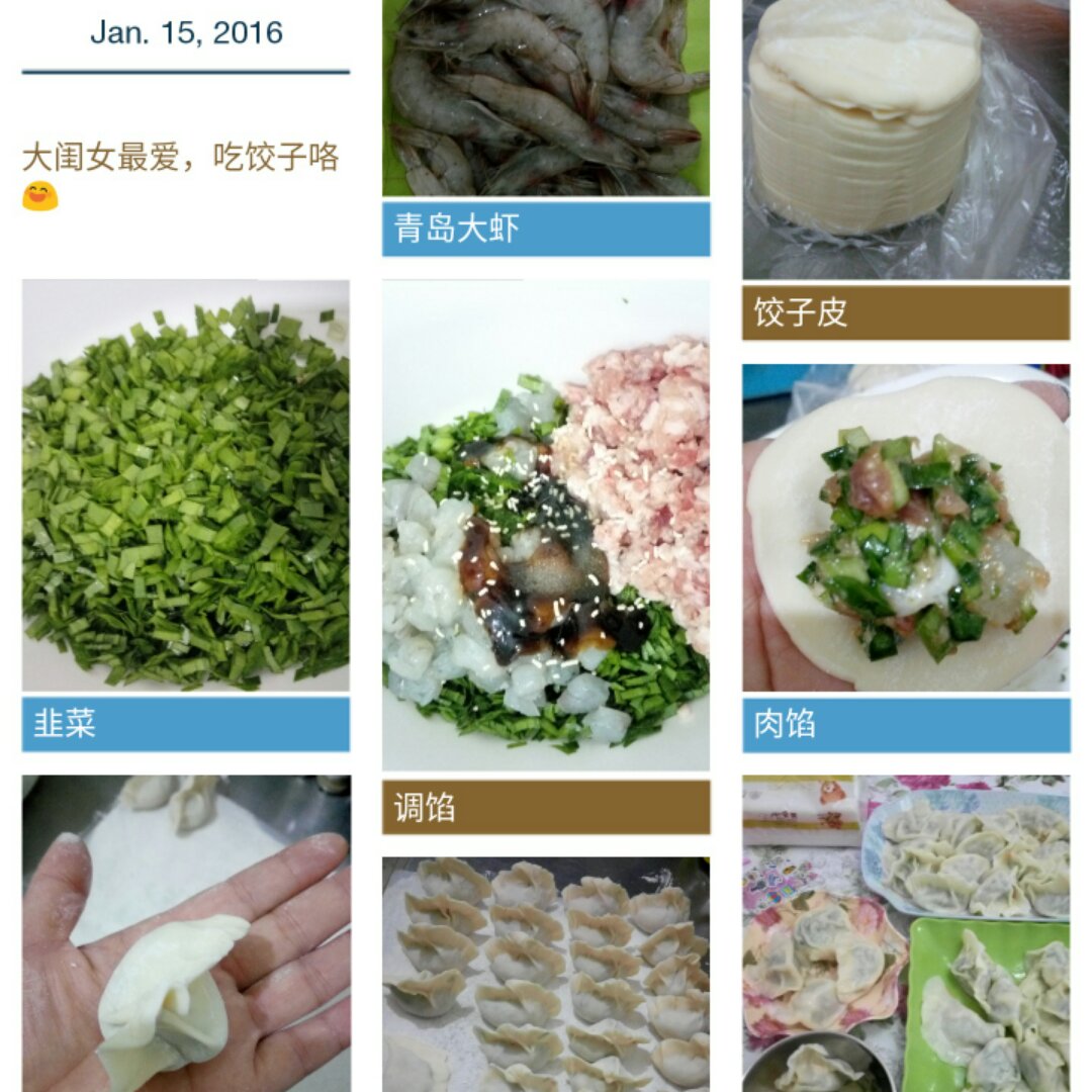 韭菜猪肉饺子(最简单最好吃又最多汁的饺子)