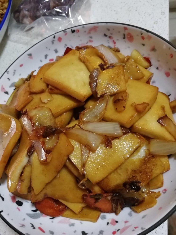 干锅千叶豆腐，千页豆腐