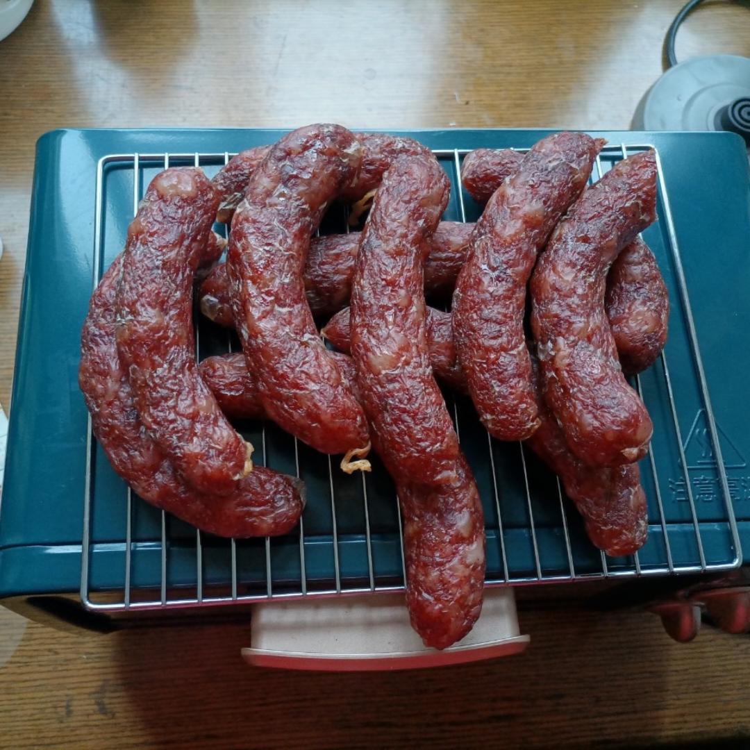 自制广式香肠，用了10年的配方，好吃零失败