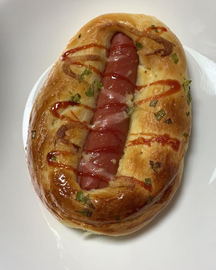 面包夹香肠