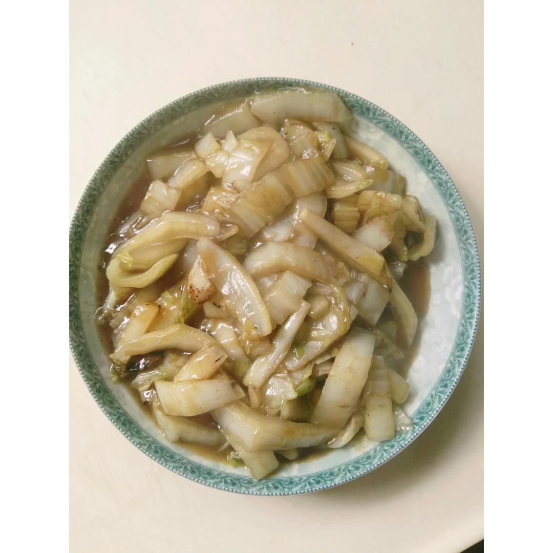 蚝油烧白菜