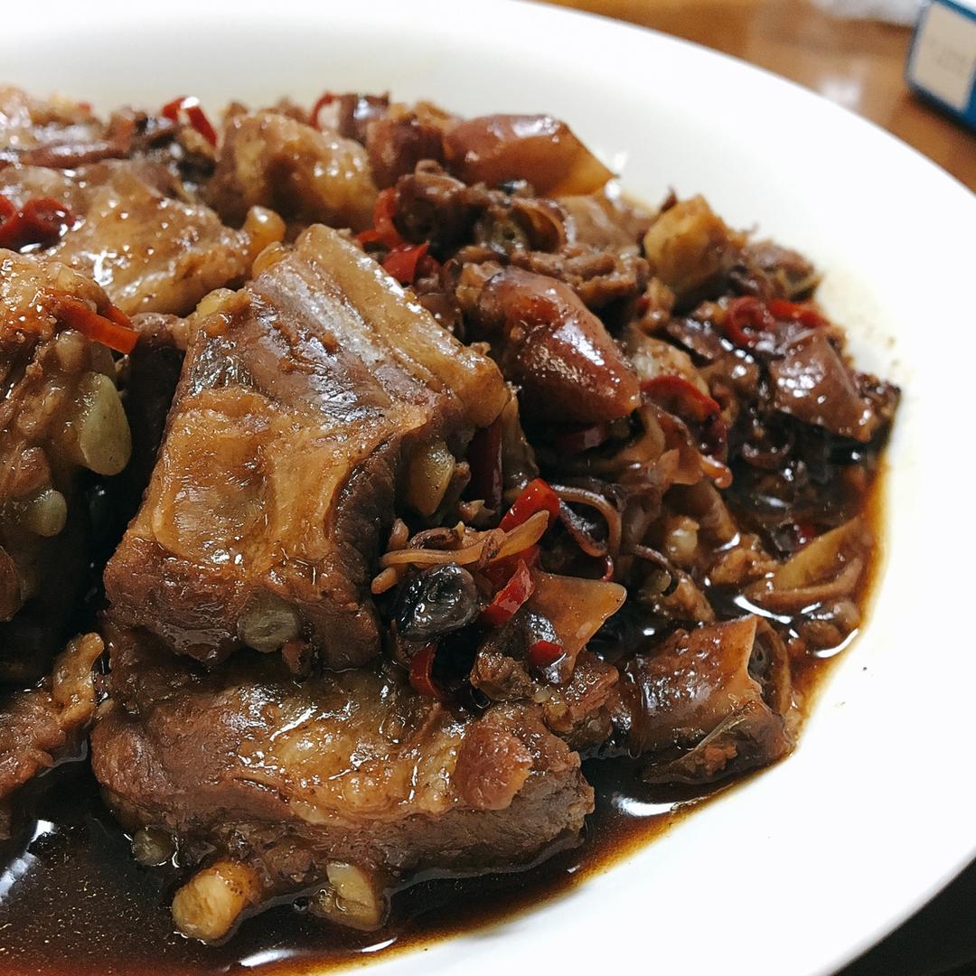 家常红烧排骨