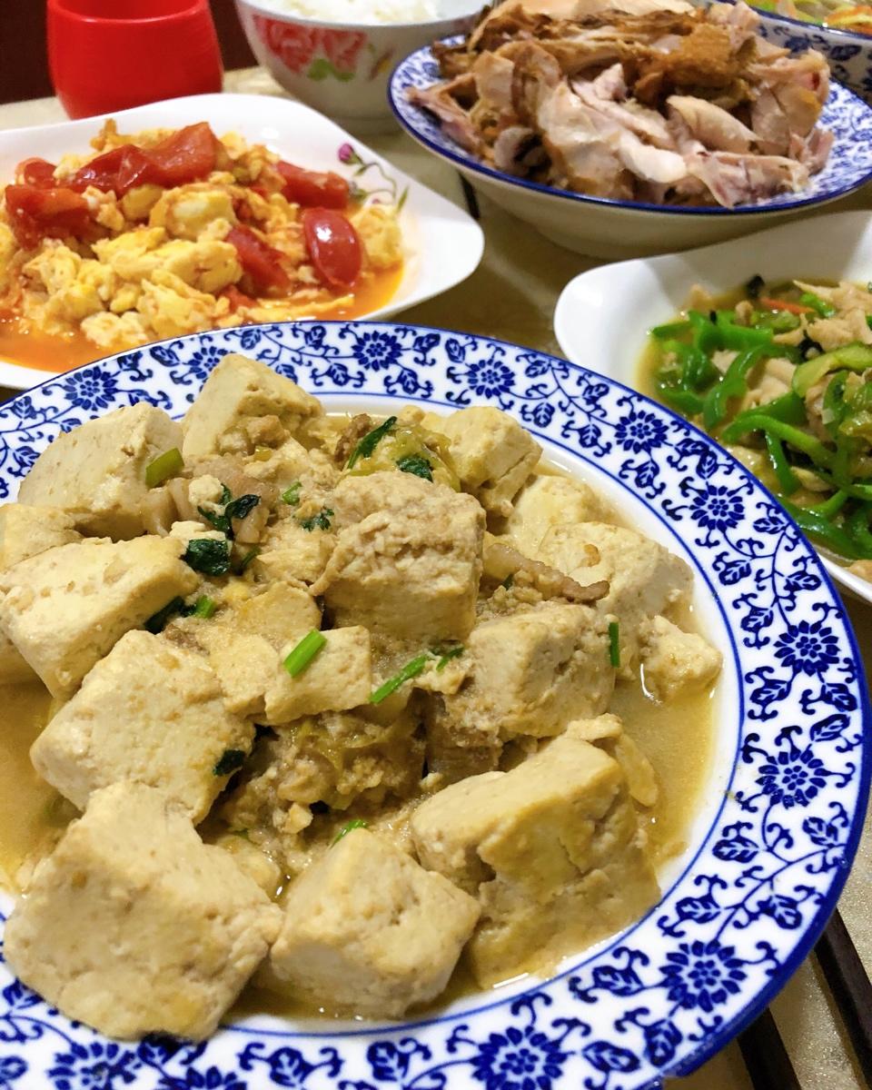 炒豆腐 家常快手