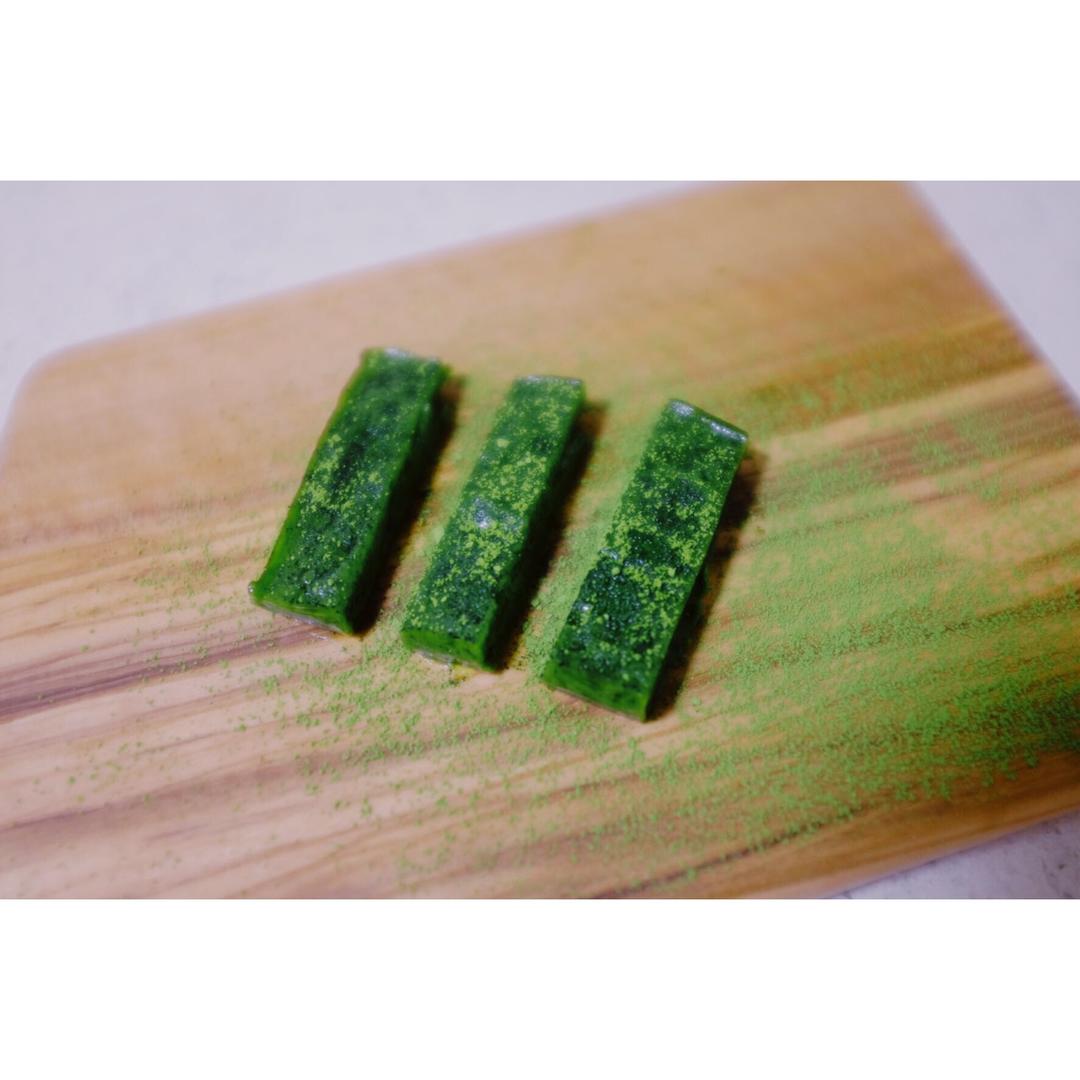 抹茶生巧（不用刀就能完美切割的方法）