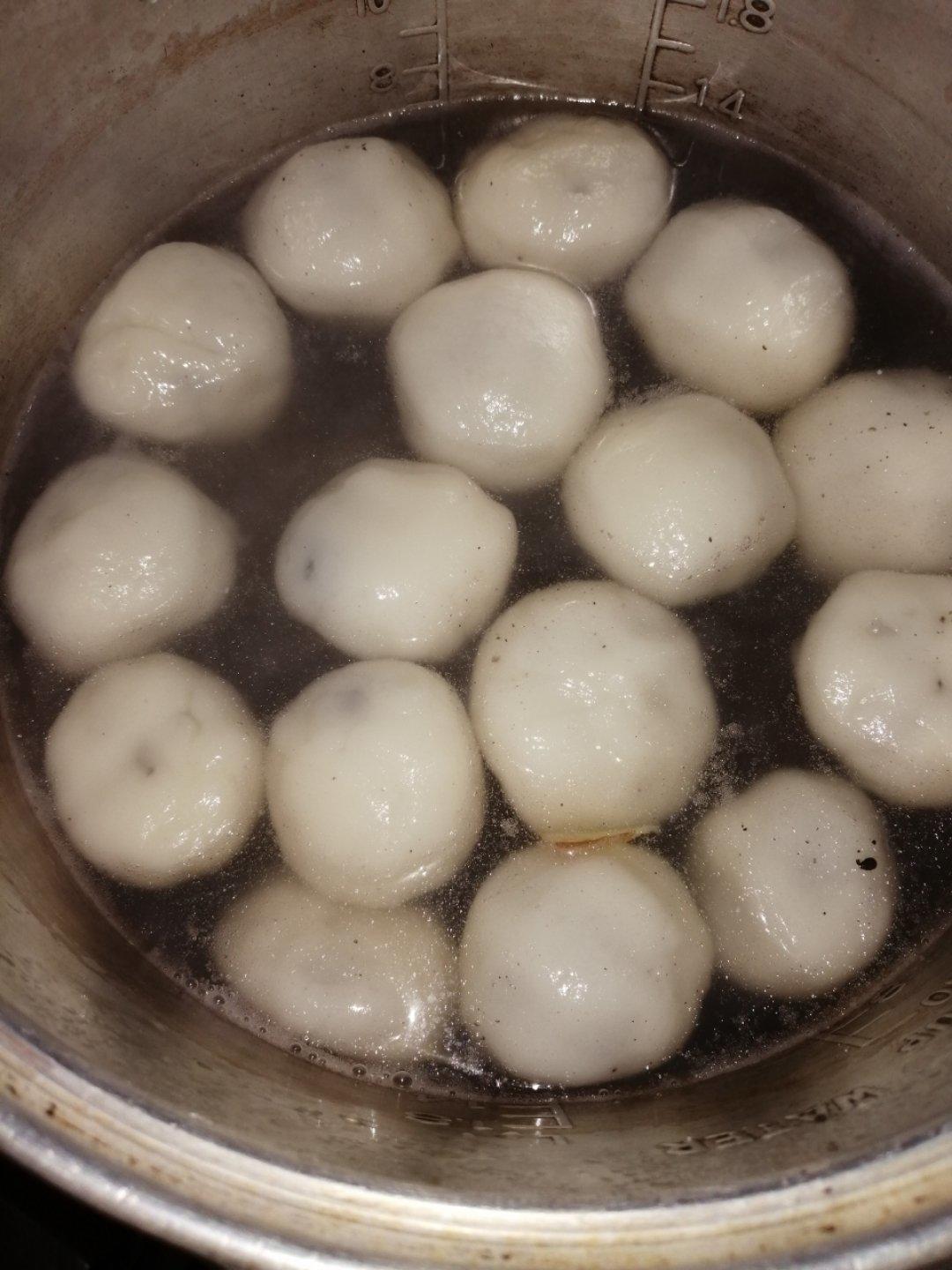 黑芝麻汤圆