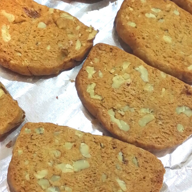 红糖核桃饼干