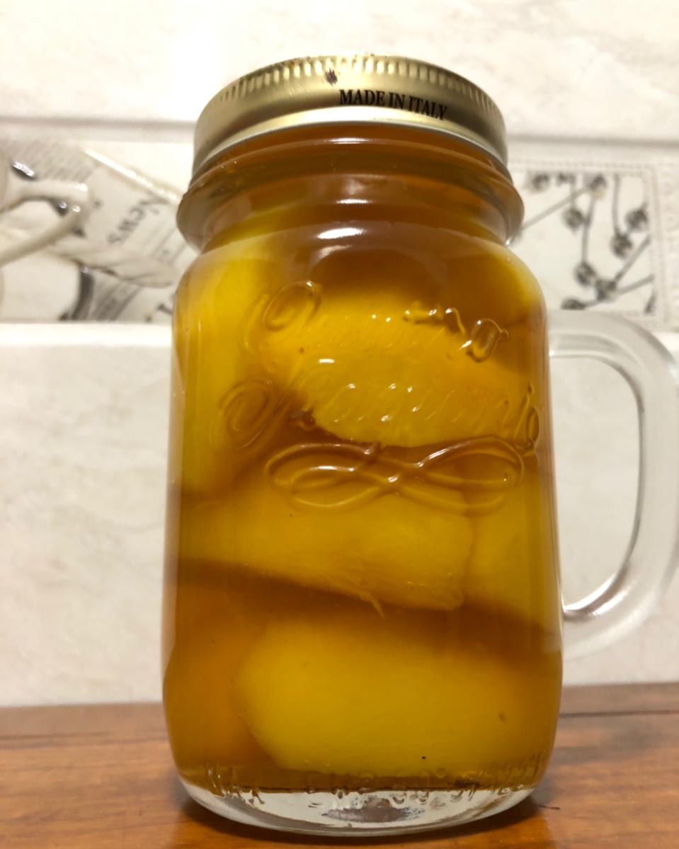 冰糖黄桃罐头（附常温保存方法）