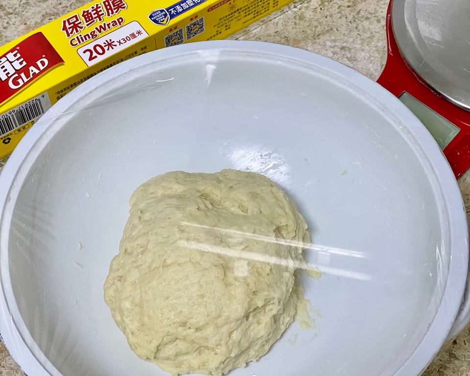 手工揉基础面包，松软拉丝（教程超详细)的做法 步骤3
