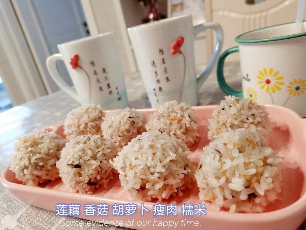 蒸糯米丸子