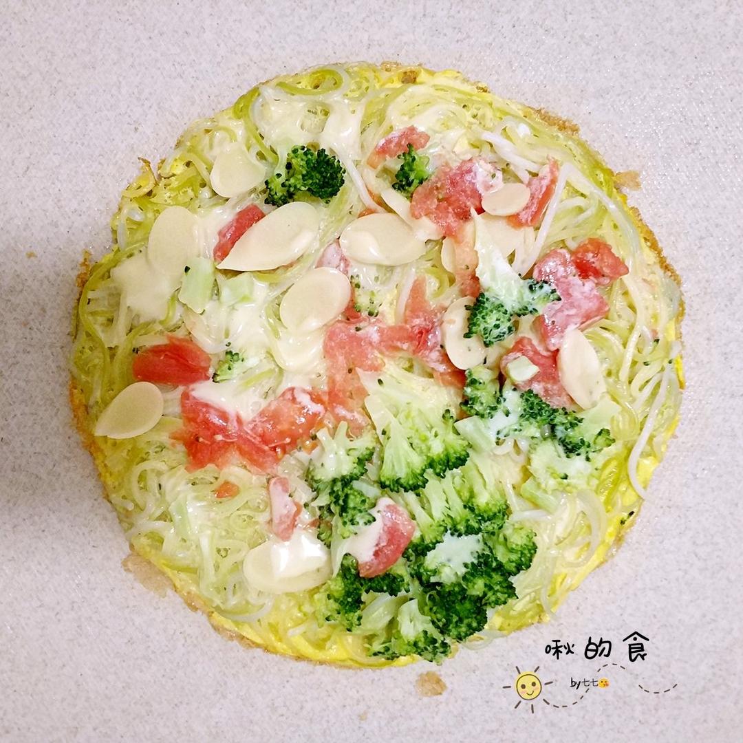 宝宝果蔬小披萨