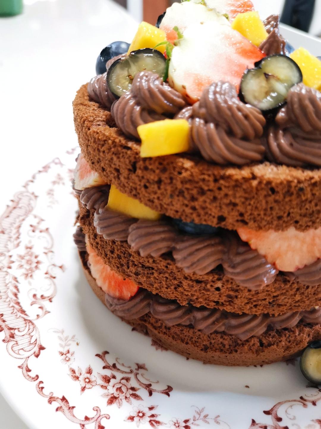 材料最简单的【低卡蛋糕卷】卡仕达戚风卷