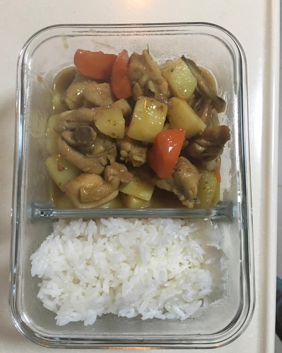 浓香醇厚日式咖喱鸡饭，吃一口就沦陷