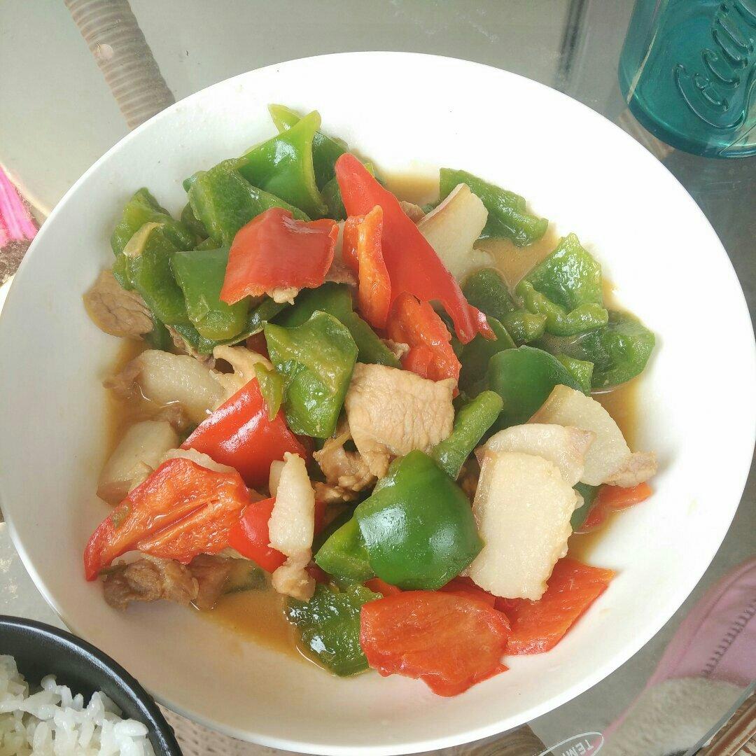 家常菜－青椒炒肉