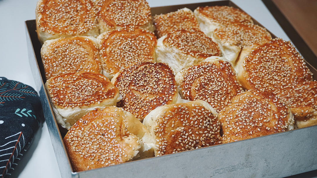 脆底蜂蜜小面包