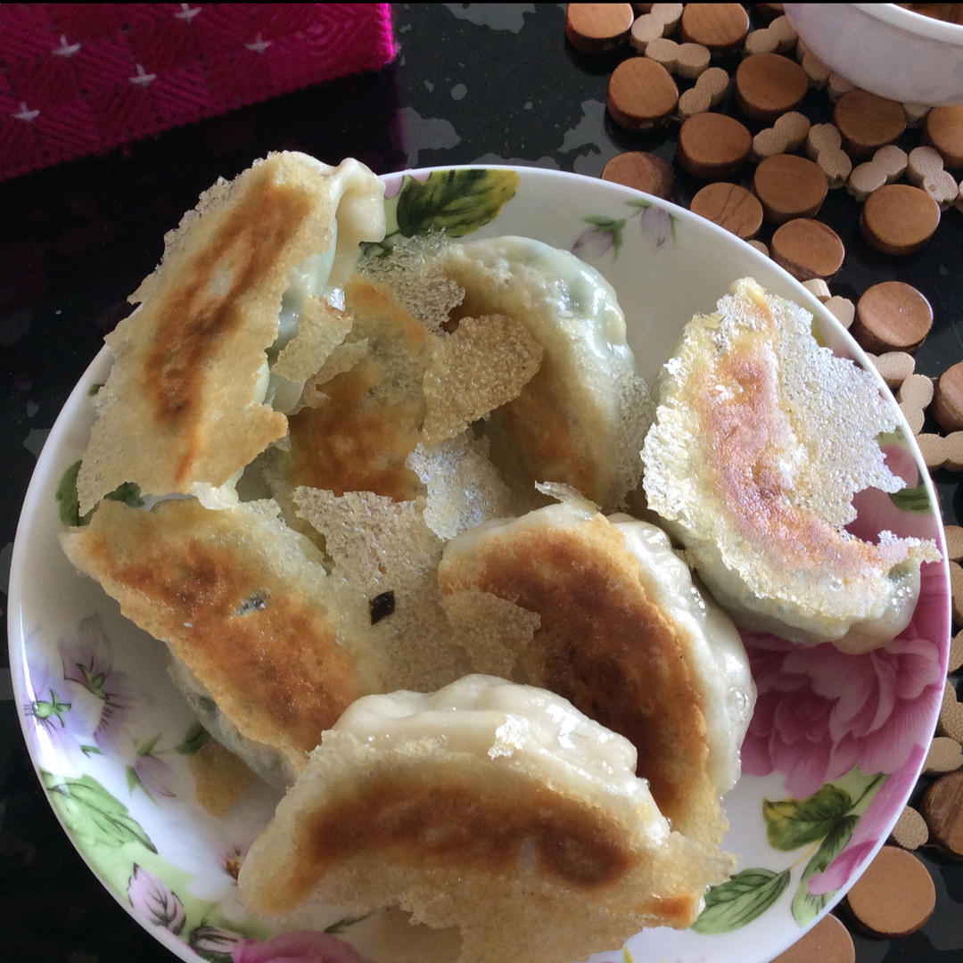 冰冻饺子快手煎