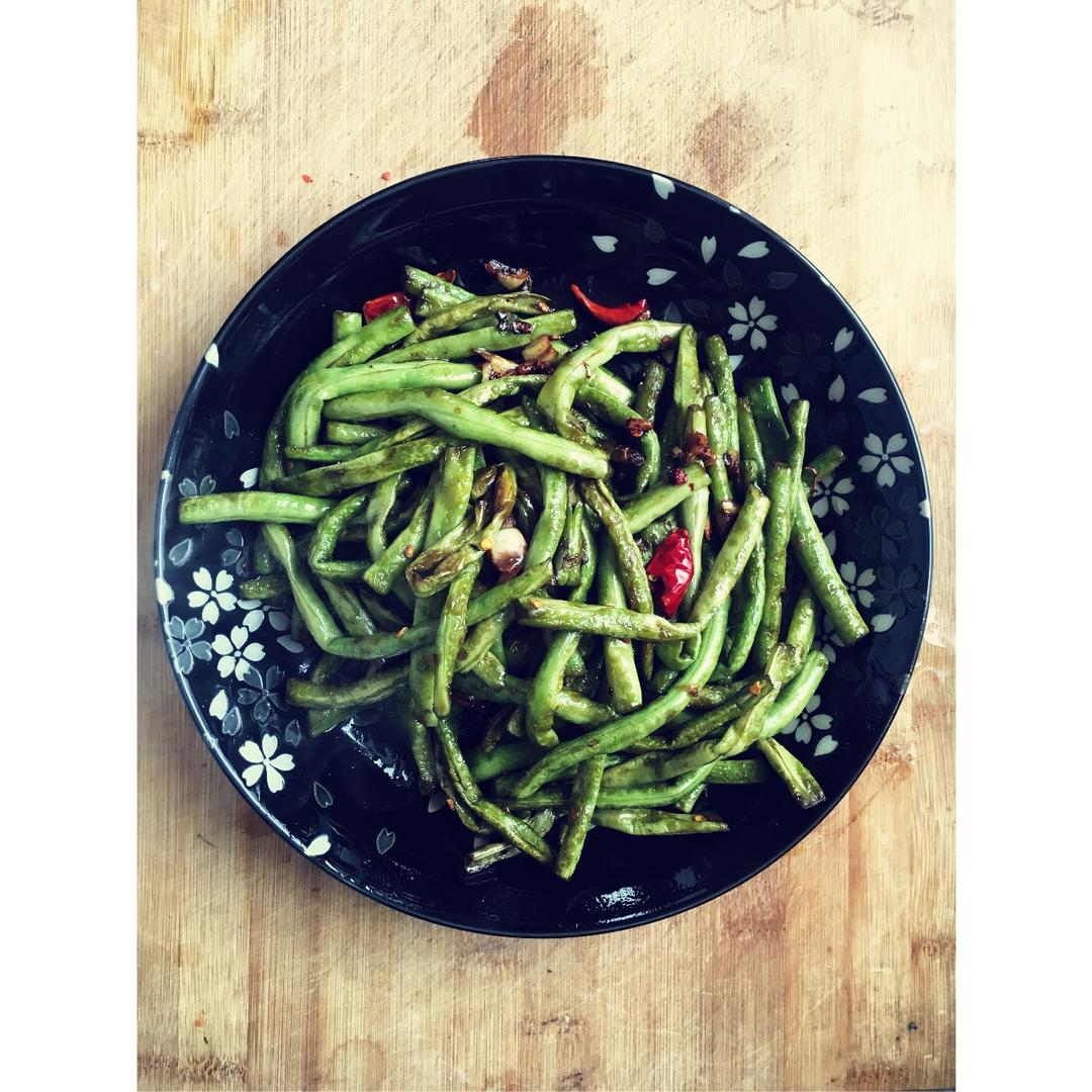 干煸豆角（素）