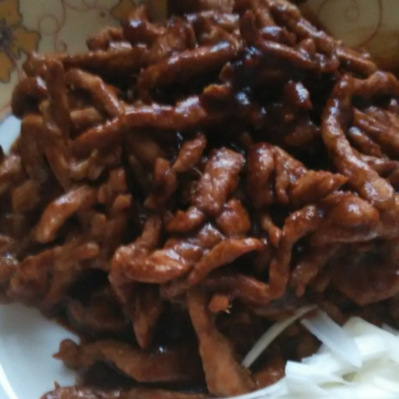 京酱肉丝