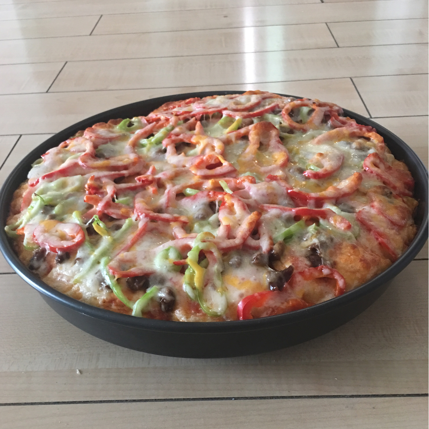 辣味牛肉披萨