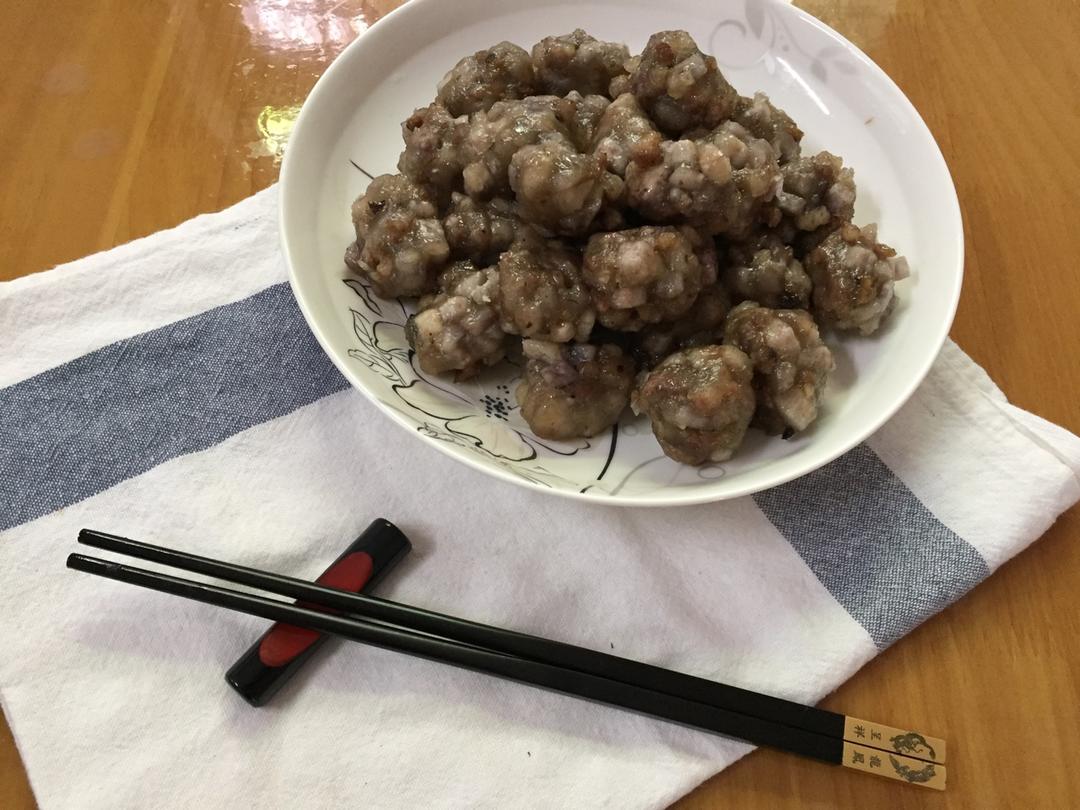 山城小厨做的芋丸