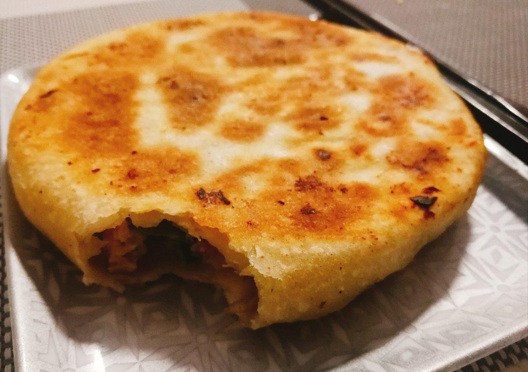 堂妈教你做油酥肉火烧