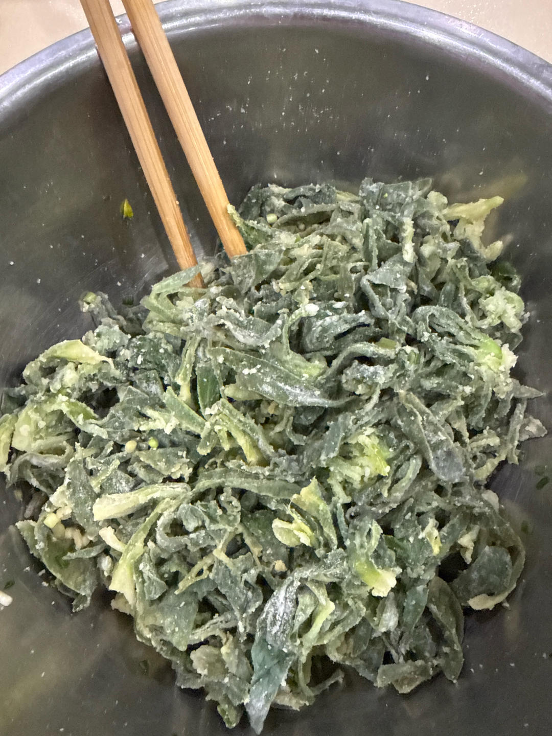 蒸野菜—面条菜