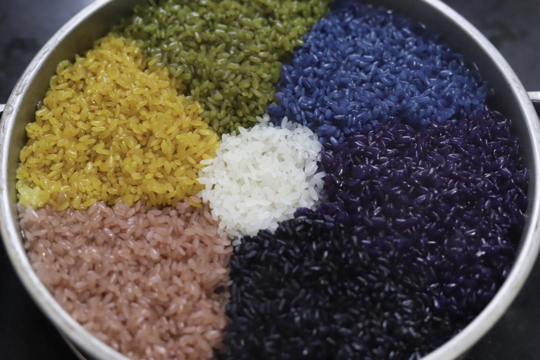 🌈壮族五色糯米饭🍚超详细版