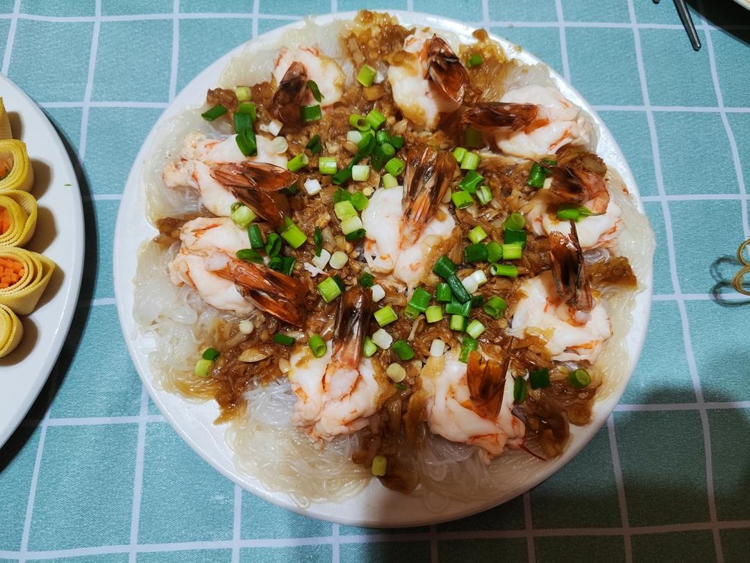 蒜蓉粉丝蒸虾