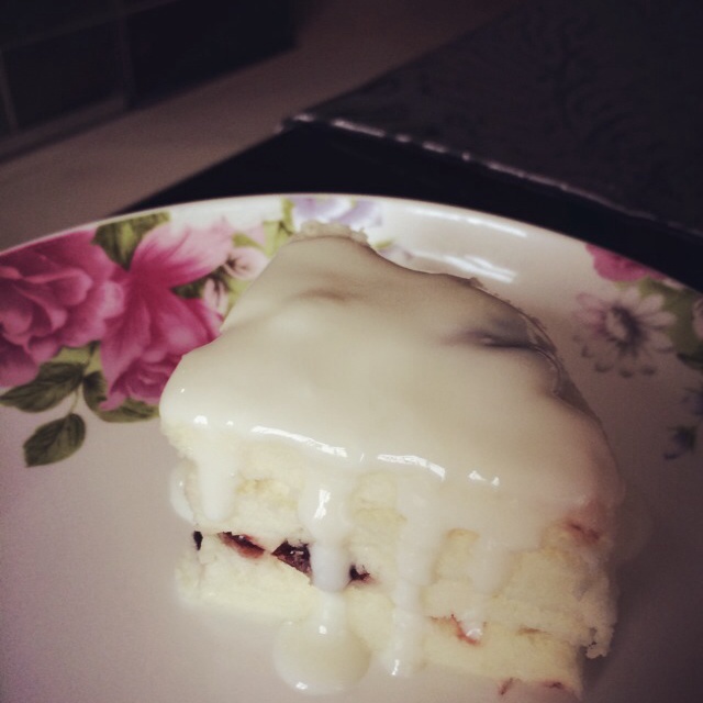 蔓越莓天使蛋糕