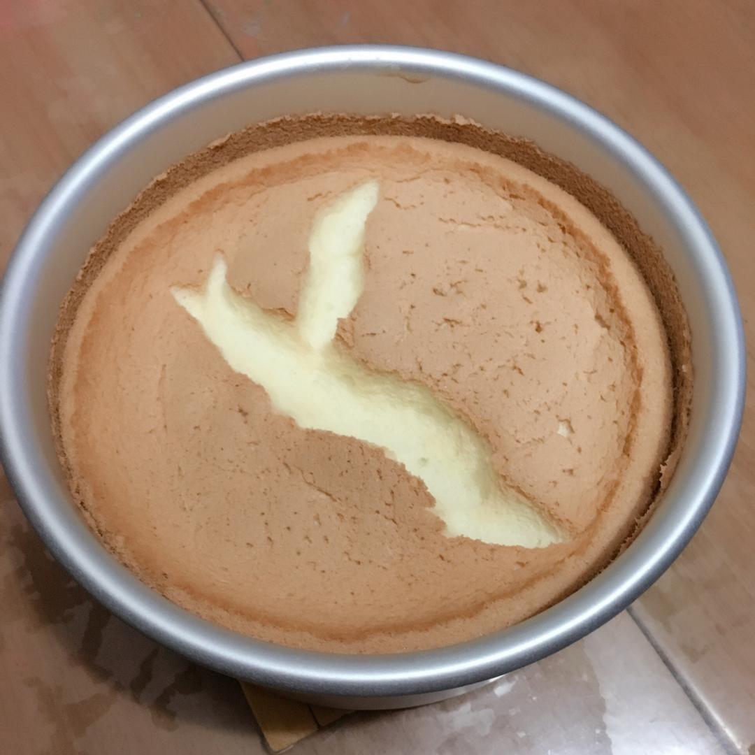 6寸戚风蛋糕（2蛋）