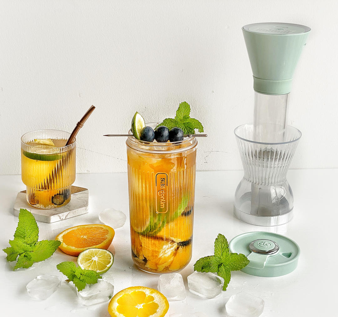 东菱乐萃杯|夏日清爽冷萃减脂果茶