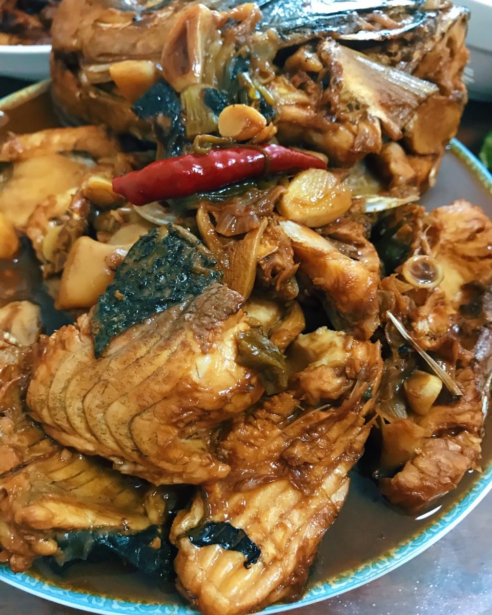垮炖胖头鱼「家的味道」