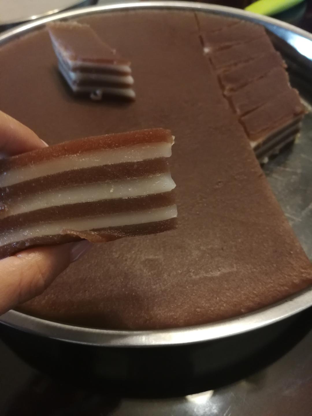 红豆椰汁马蹄糕