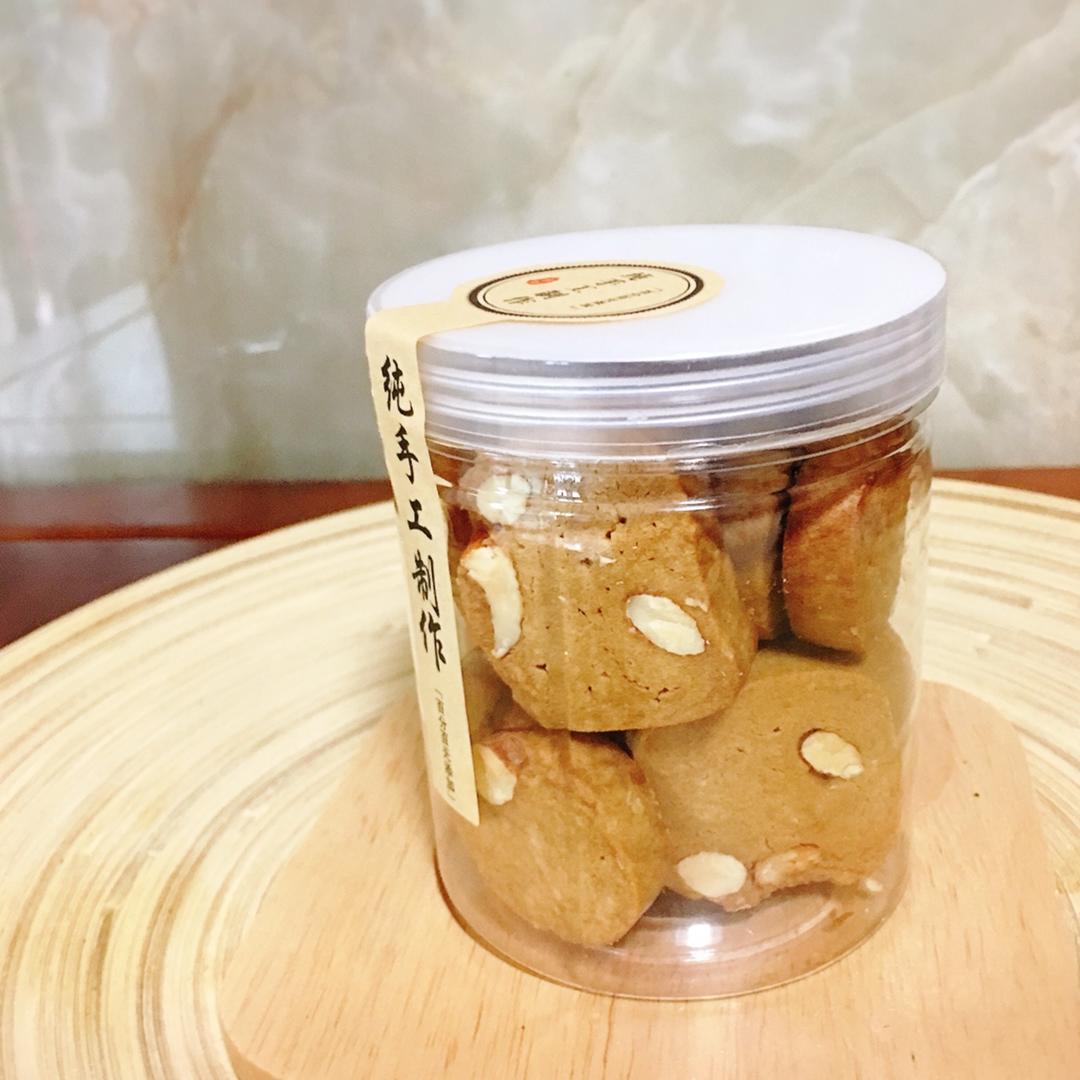 咖啡杏仁曲奇饼干
